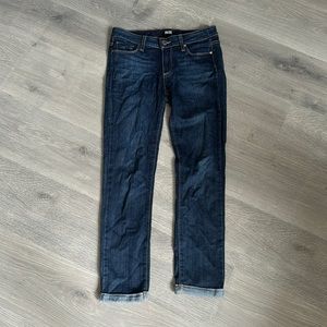 Paige Skinny Blue Jeans (size 27)